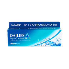 Контактные линзы Dailies AquaComfort Plus (30 шт.)